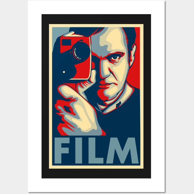 Quentin Tarantino "Film" Poster Wall Art by Woah_Jonny